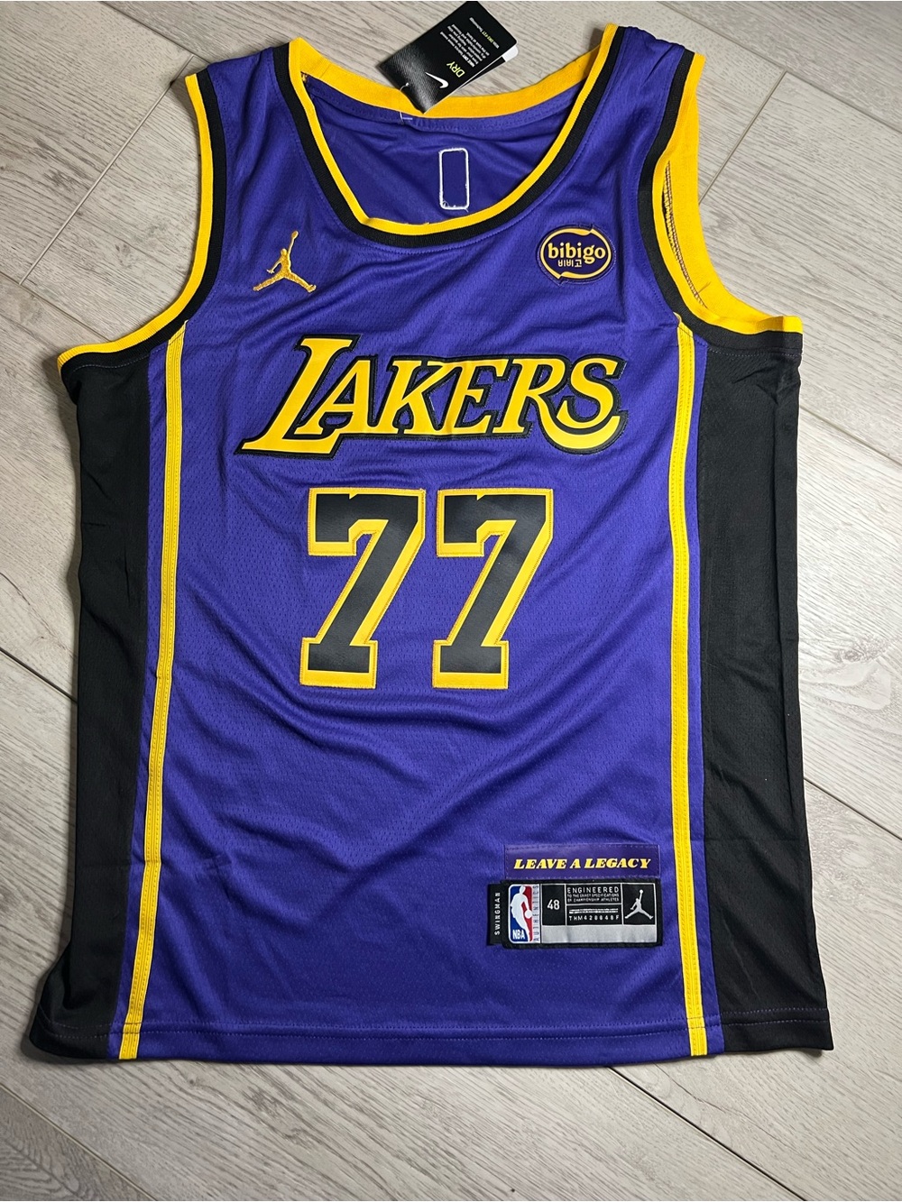 Los Angeles Lakers Luka Doncic #77 NBA Jersey